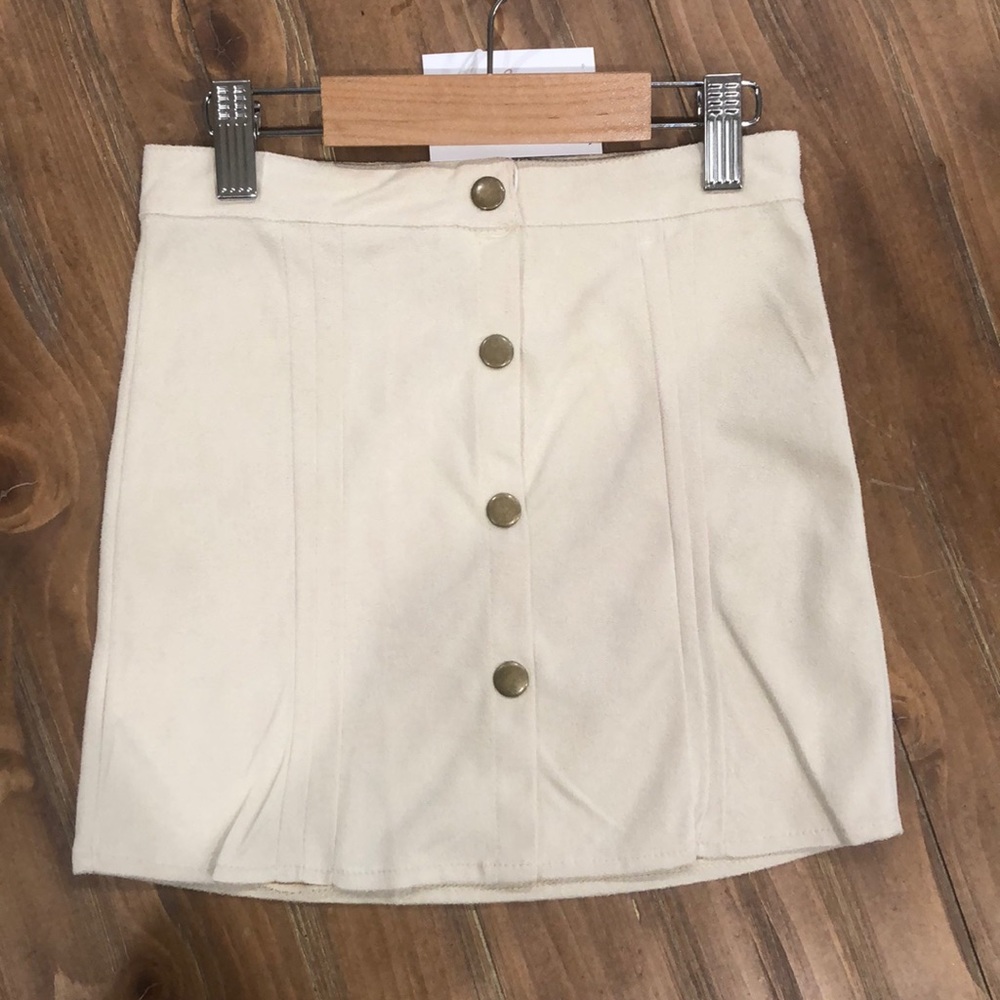 Skirt beige for kids size 4T